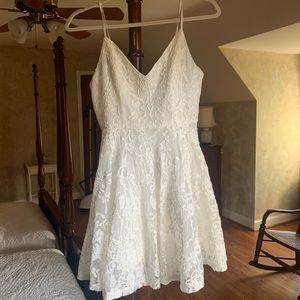 Forever 21 White Lace Dress